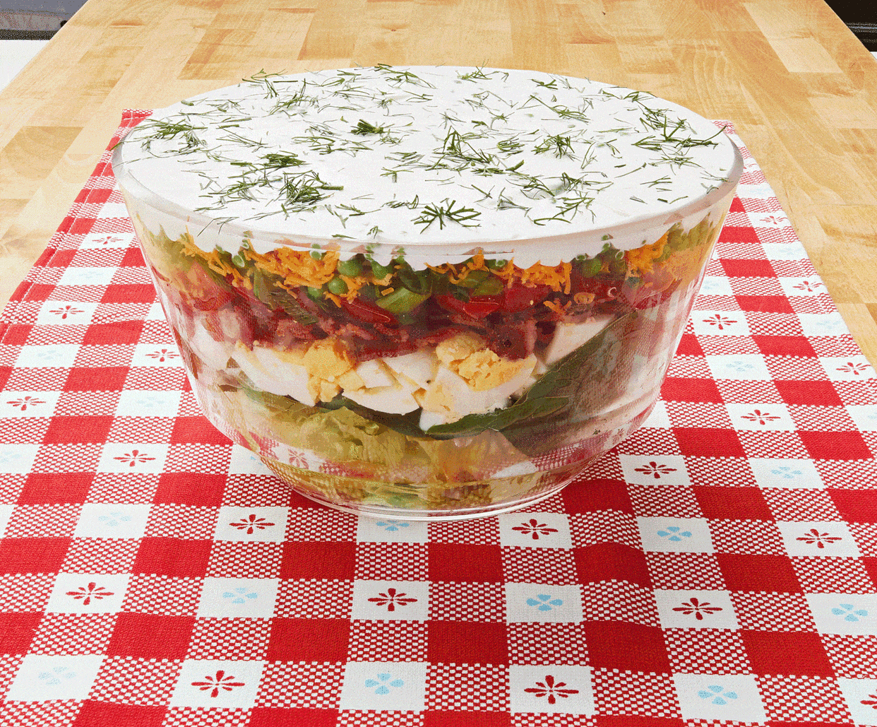 mothers day dinner ideas layered salad