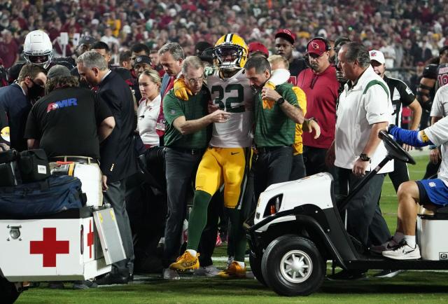 Packers RB Kylin Hill suffered season-ending knee injury vs. Cardinals