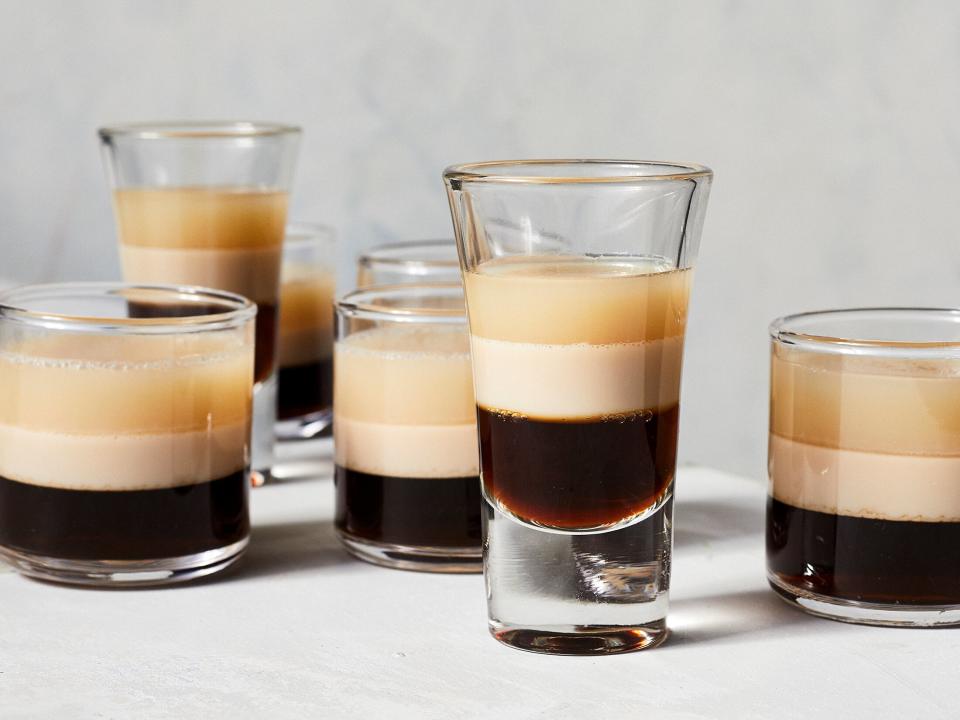 Irish Coffee Jell-O Shots