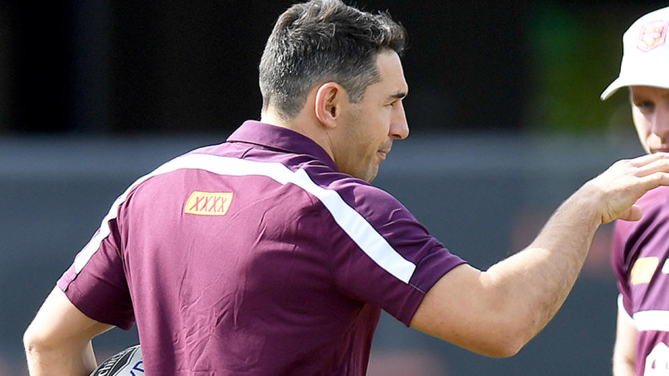 Billy Slater had no interest in being part of what he described as the Maroons coaching 'circus'. Pic: Getty