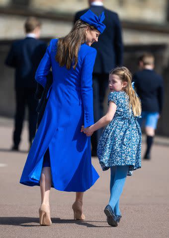 Samir Hussein/WireImage Kate Middleton and Princess Charlotte