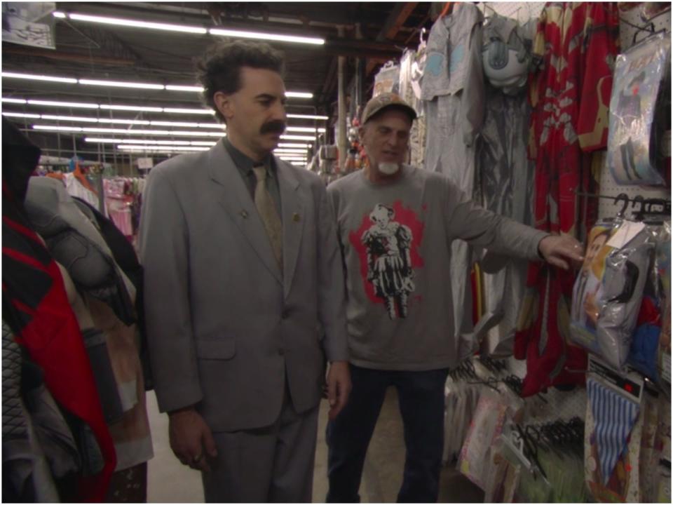 Borat 2 costume store