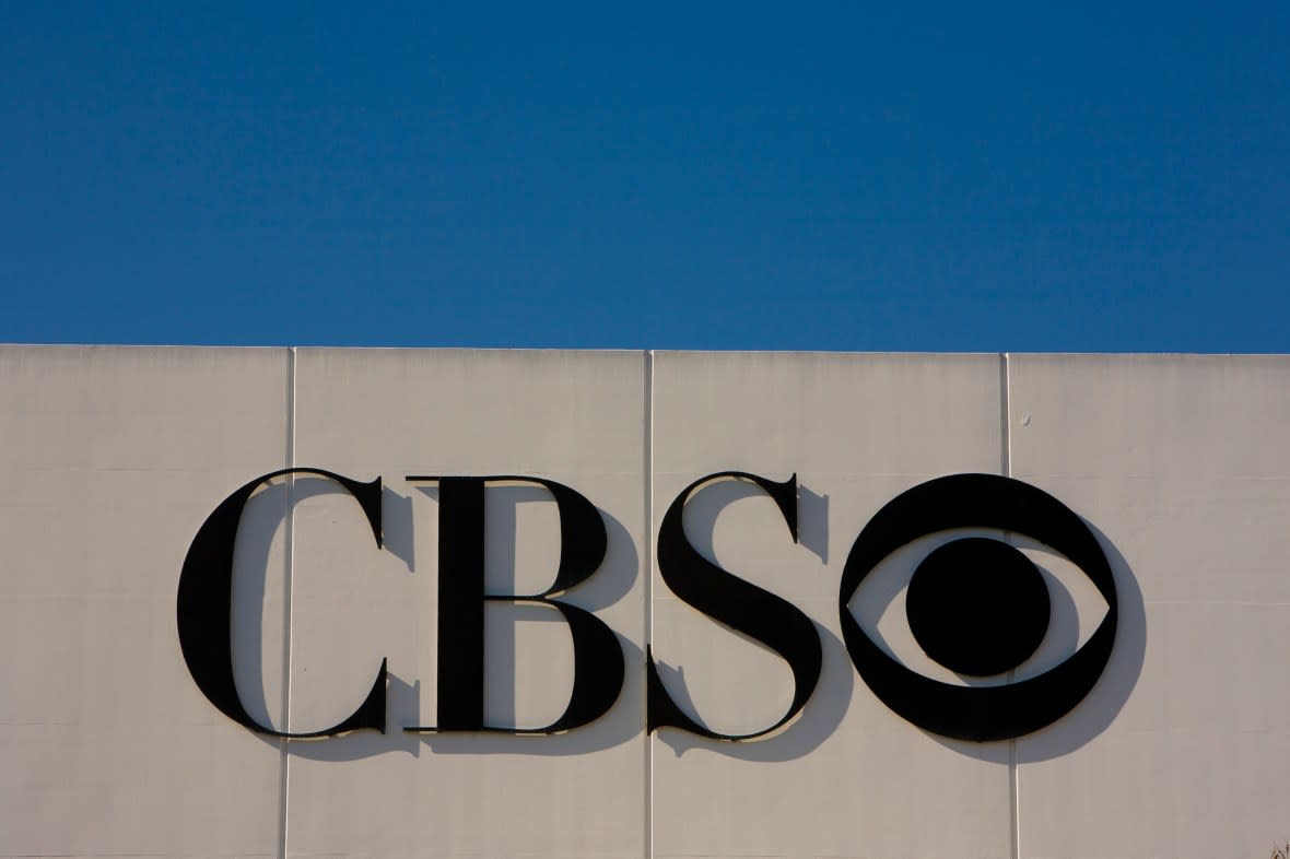 LOS ANGELES, CA - APRIL 26: A large sign and logo greets visitors to CBS's Television Studios on April 26, 2012 in Los Angeles, California. Millions of tourists flock to the Los Angeles area to visit dozens of top attractions including, the beach, Hollywood, and Beverly Hills. (Photo by George Rose/Getty Images)