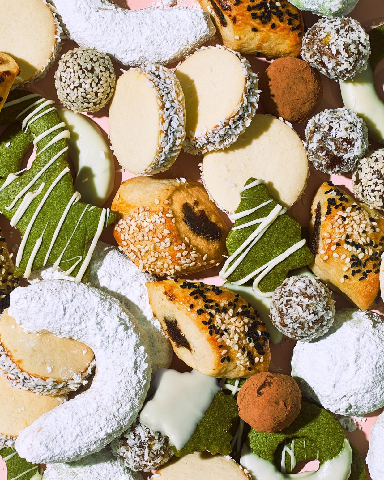 assortment of cookies