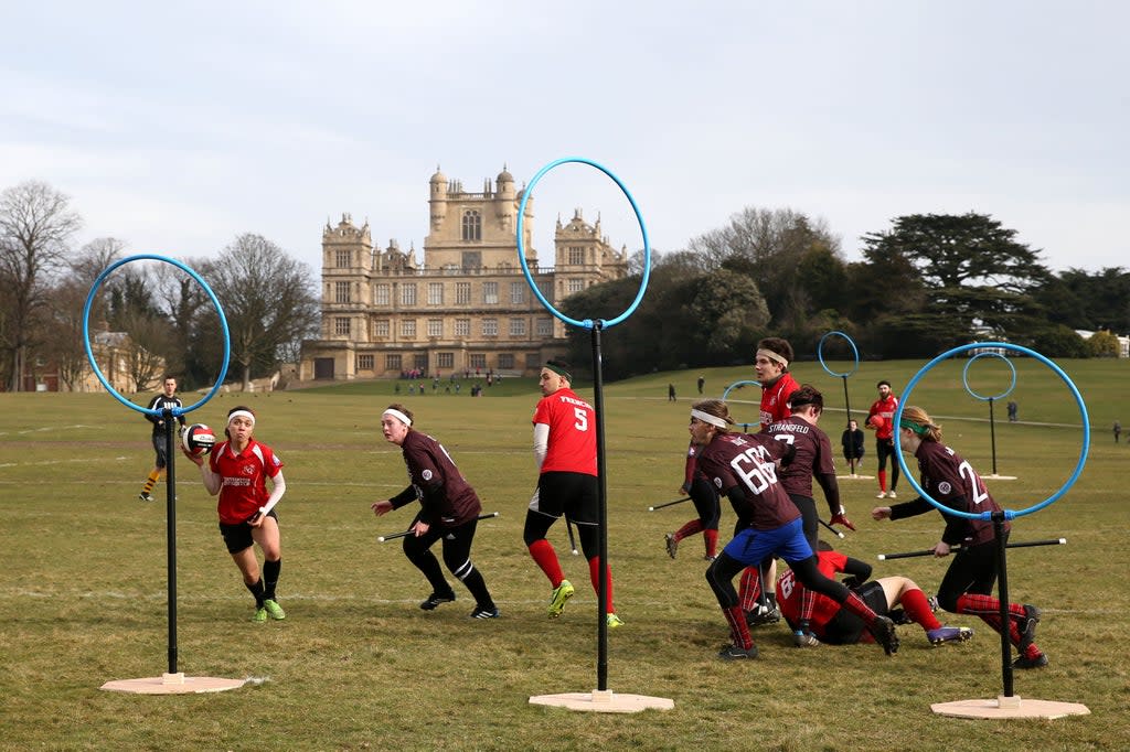 Quidditch UK wants to ‘distance’ itself from the author of Harry Potter following her comments on gender identity (PA) (PA Archive)