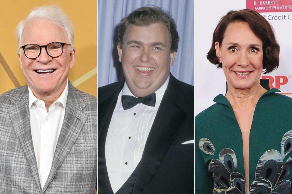 <p>Axelle/Bauer-Griffin/FilmMagic;  Ron Galella, Ltd./Ron Galella Collection via Getty ; Jon Kopaloff/FilmMagic</p> Steve Martin, John Candy and Laurie Metcalf