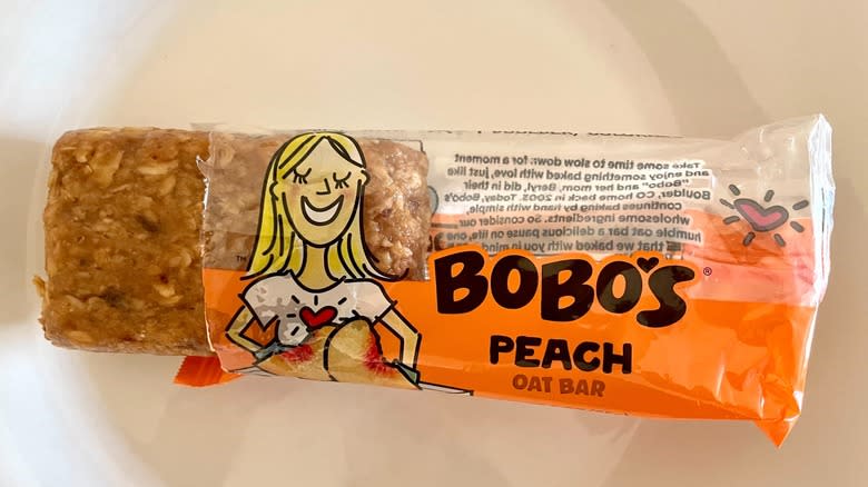 Bobo's peach oat bar