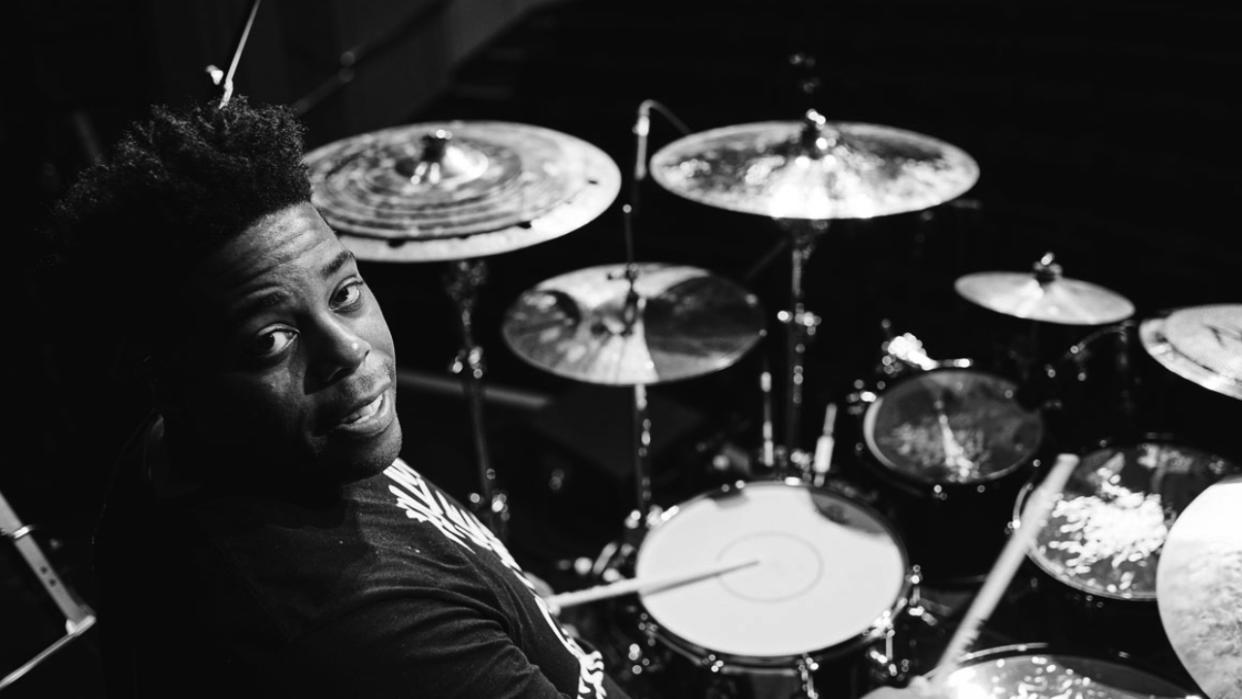  Session drummer, clinician and author, Aaron Spears. 