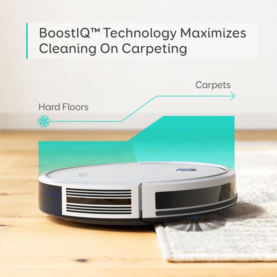 eufy BoostIQ RoboVac 11S (Slim), Robot Vacuum Cleaner, Super-Thin,Powerful Suction, Quiet, Self-Charging Robotic Vacuum Cleaner, Cleans Hard Floors to Medium-Pile Carpets