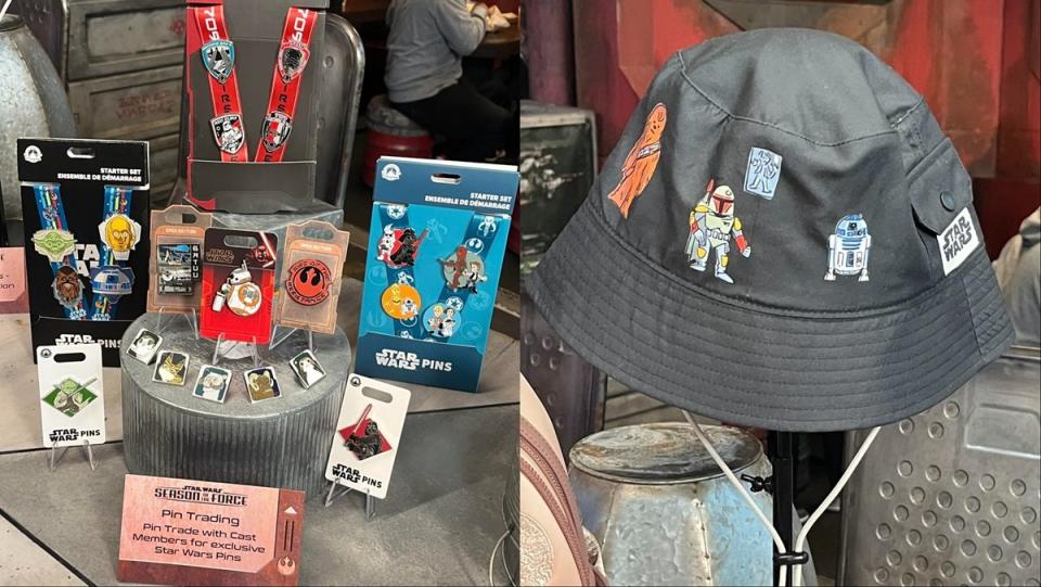 Seasons of the Force 2024 offers new pins and hats to wear in the Disney parks.