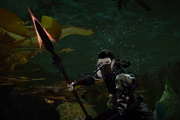 Necromancer underwater combat