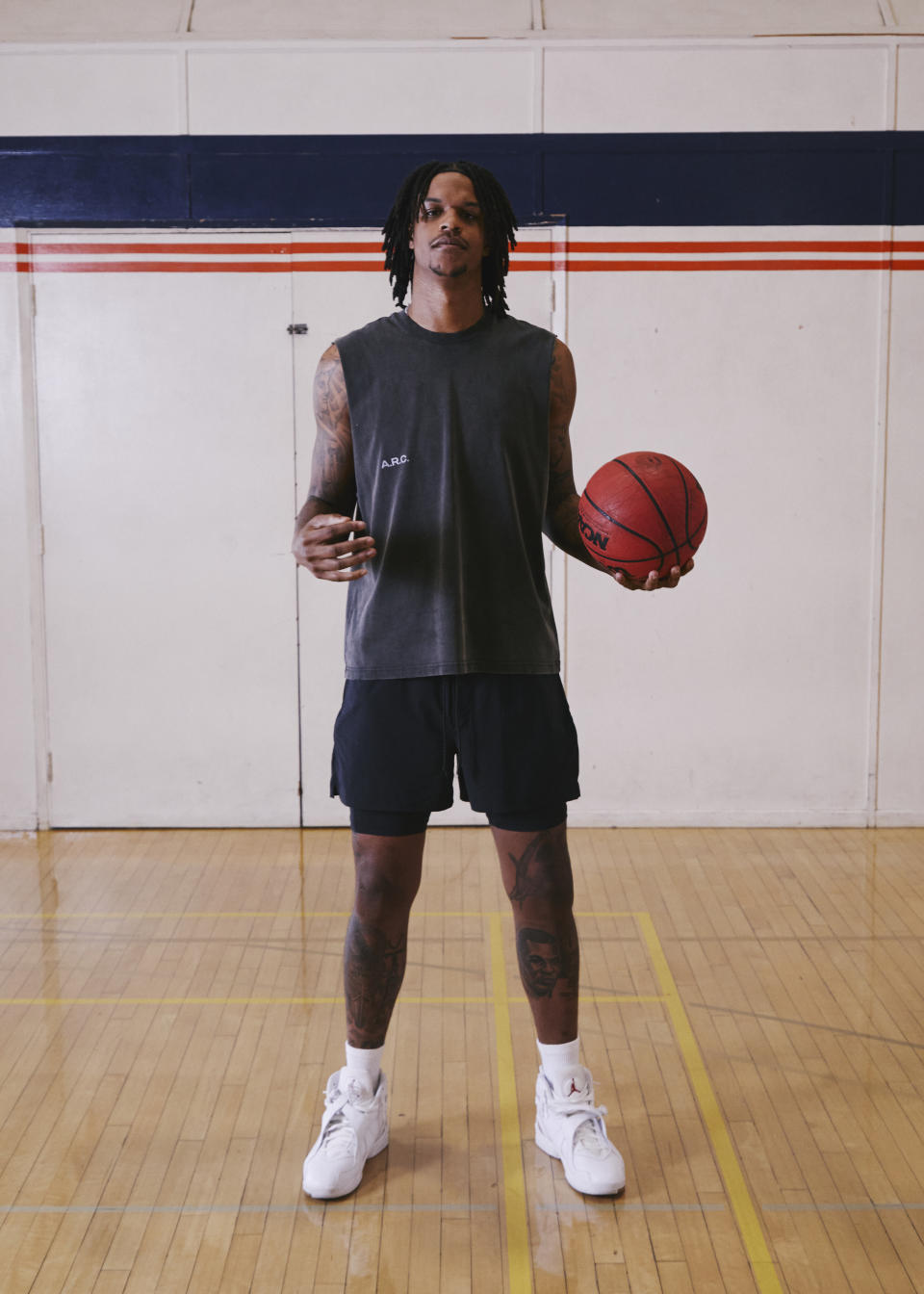 Shareef O'Neal in A.R.C. collection from PacSun.