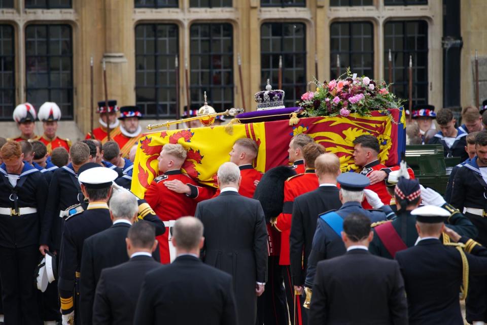 King Charles requested specific flowers for Queen’s coffin (Peter Byrne/PA) (PA Wire)