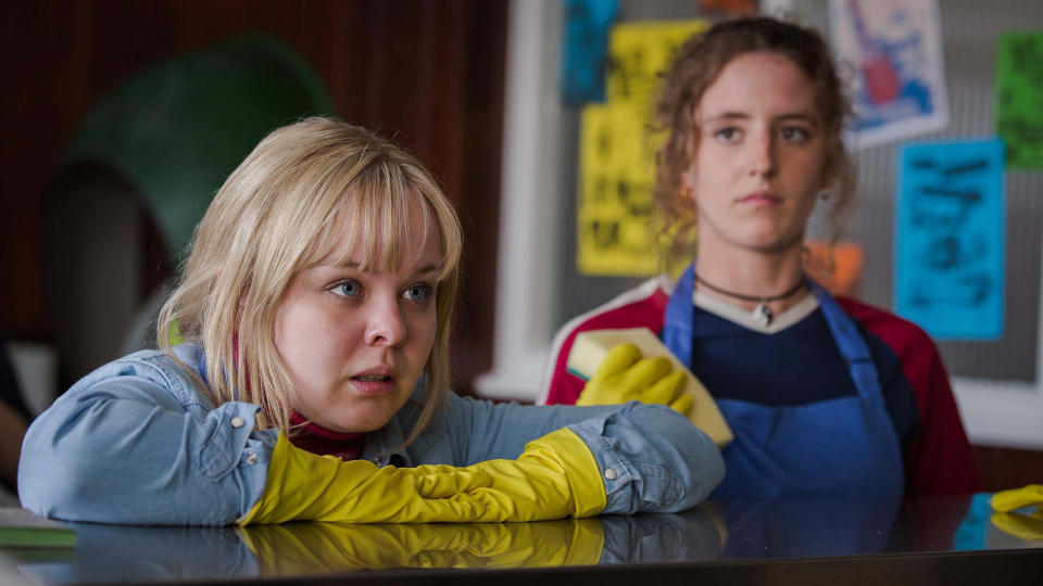 Nicola Coughlan and Louisa Clare Harland on "Derry Girls"