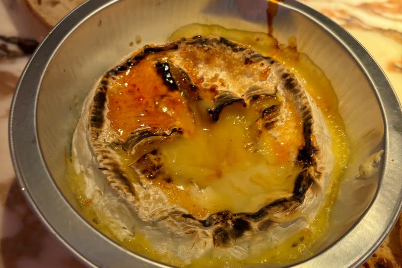 Hot Honey Brie Brulee, £7 (in store from 27 November)