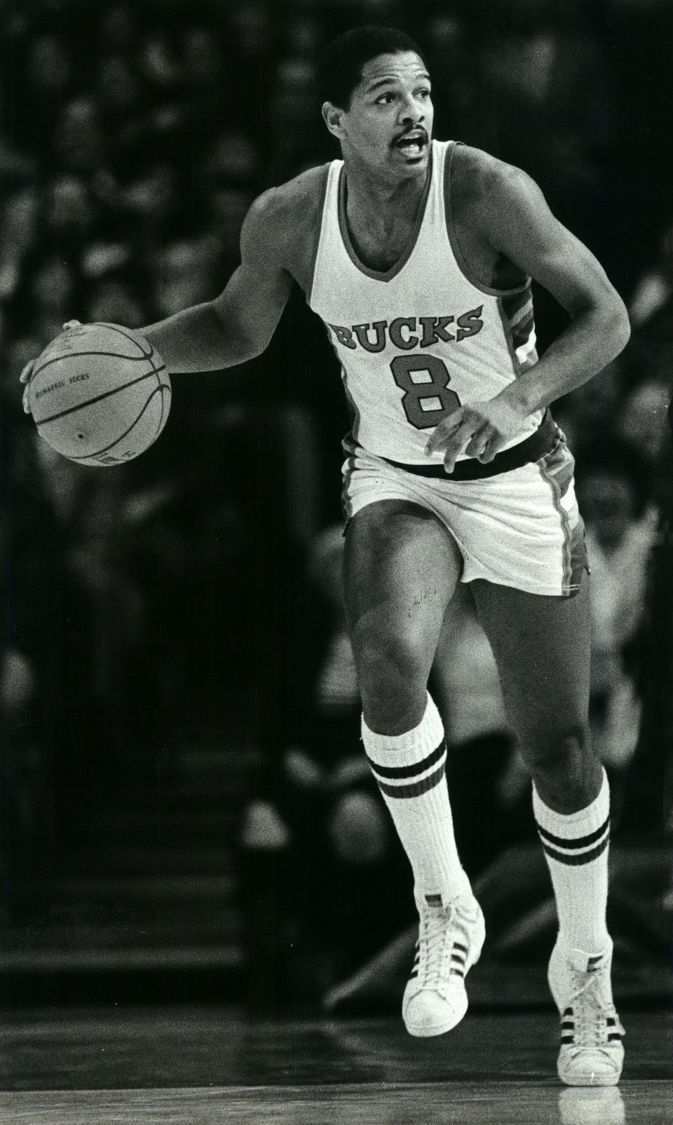 Marques Johnson became the Bucks' point forward during the 1984 playoffs and says he came up with the term in a conversation with then-coach Don Nelson.