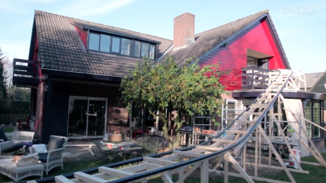 Real Estate Company Builds Roller Coaster Inside Home to Show It Off