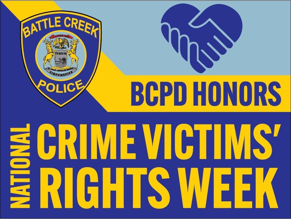 Residents will be able to learn about their rights and meet crime victim advocates from agencies in the City of Battle Creek and elsewhere in Calhoun County this week as part of National Crime Victims’ Rights Week.