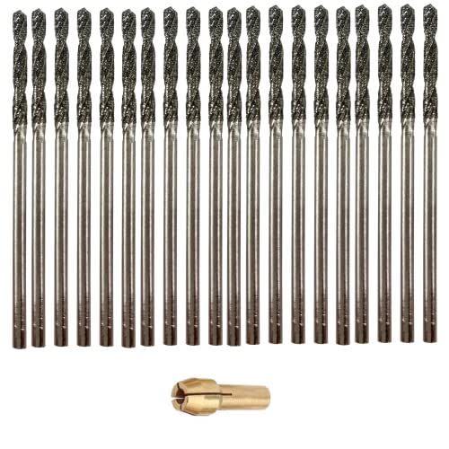 6) 20-Piece Diamond Drill Bit Set