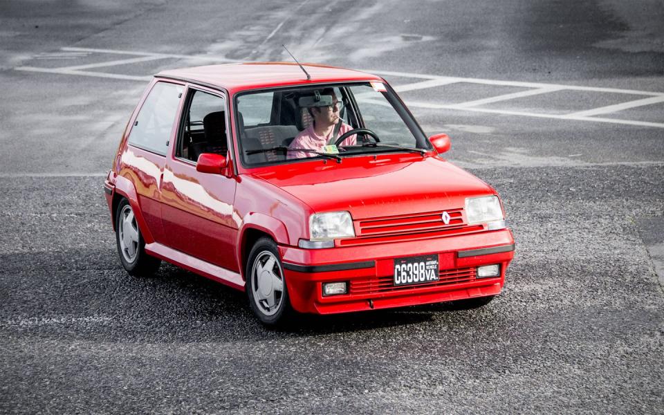 this renault 5 gt turbo was imported very recently