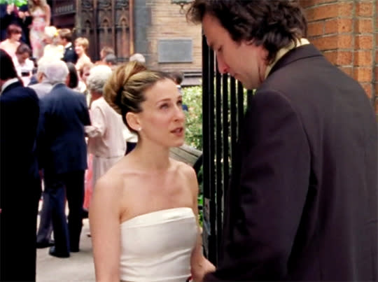 1. Carrie and Aidan (first time) in “Don’t Ask, Don’t Tell” - Season 3, Episode 12
