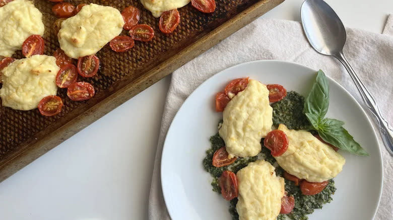 Sheet Pan Ricotta Gnudi