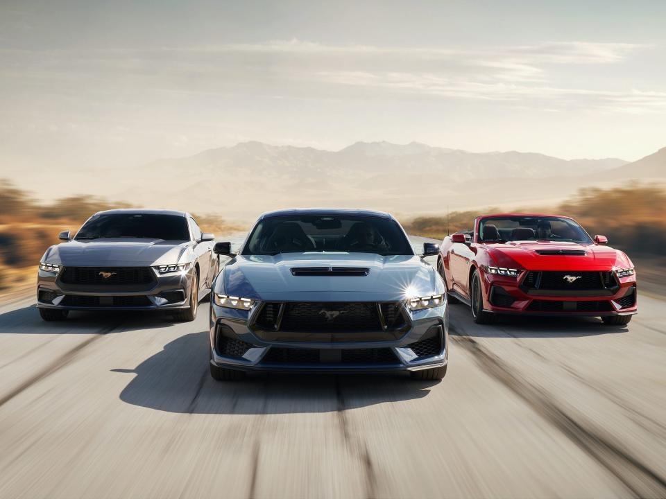 EMBARGO 9/14 ET DNP: The 2024 Ford Mustang.