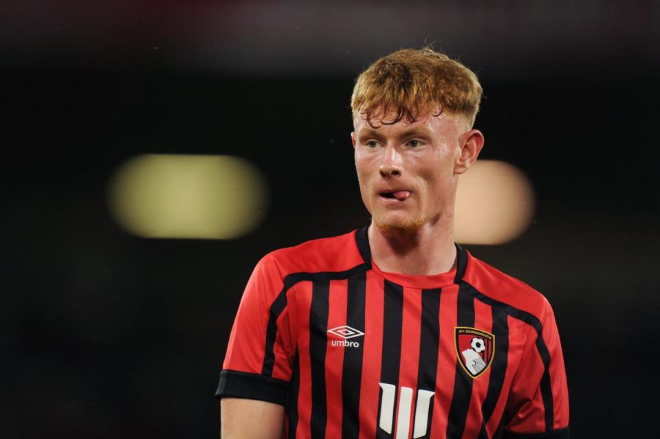 Ben Greenwood, now at Bournemouth, was scouted using an app from ai.io (Getty Images)