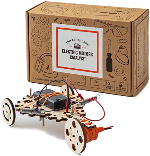 Tinkering Labs Electric Motors Catalyst, Robotics Stem Kit for Kids Age 8-12 (Amazon / Amazon)