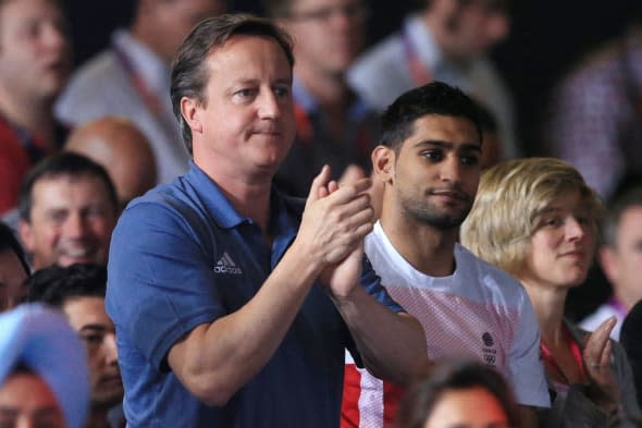 amir khan and david cameron