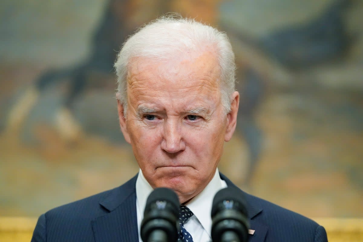 US president Joe Biden (AP)