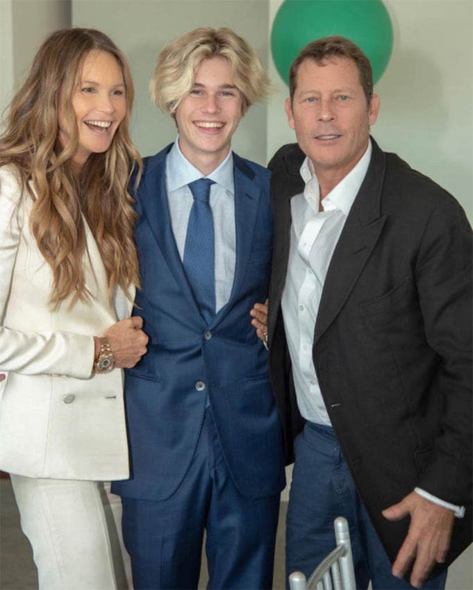 Aurelius Cy, hijo de Elle Macpherson y Arpad Busson