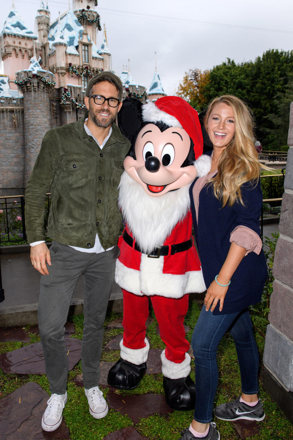 <p>Perhaps Gosling’s love for Disneyland rubbed off on Lively during their <a rel="nofollow" href="https://www.yahoo.com/lifestyle/blake-lively-trolls-ryan-reynolds-birthday-posting-photo-ex-ryan-gosling-151645862.html" data-ylk="slk:brief relationship;elm:context_link;itc:0;sec:content-canvas;outcm:mb_qualified_link;_E:mb_qualified_link;ct:story;" class="link  yahoo-link">brief relationship</a>. The California girl took husband Ryan Reynolds to meet Mickey Mouse at Sleeping Beauty’s Winter Castle at Disneyland in December. (Photo: Getty Images) </p>