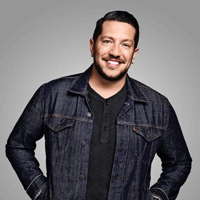 Comedian Sal Vulcano performs June 16, 2022, at Four Winds Field at Coveleski Stadium in South Bend as part of the “Fully Loaded Comedy Festival."