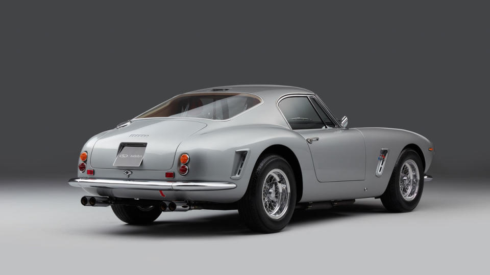 A 1960 Ferrari 250 GT SWB Berlinetta.