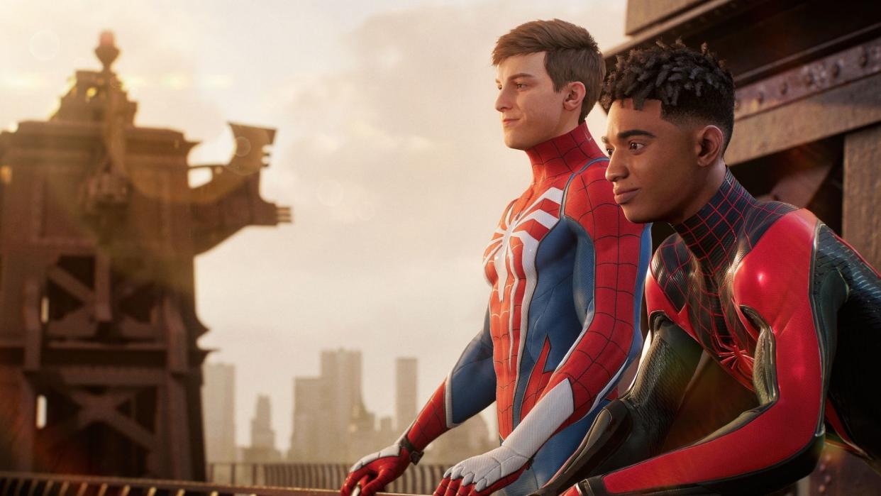  Marvel's Spider-Man Peter and Miles. 