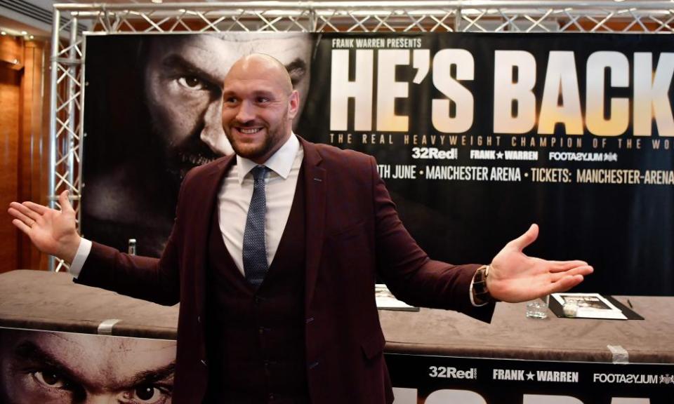 Tyson Fury: ‘Denzel Washington will have to play me in the movie of my life’