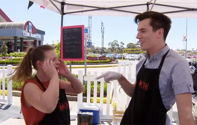 The judges and other teams have questioned Josh's behaviour. Source: Channel Seven