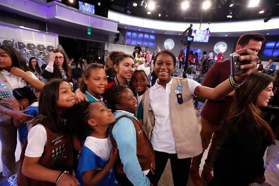 Troop 6000 as guest on 'The View' in June.