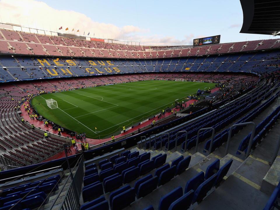 Douglas Ross MP is heading to the Nou Camp stadium to officiate in a match: Getty