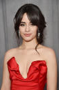 <p>Like a true pro, celebrity makeup artist Allan Avendaño perfected a beauty look for Camila that “would suit each of her outfits and complement her features.” The singer’s perfect nude lip color was a combo of <a rel="nofollow noopener" href="https://www.target.com/p/l-oreal-174-paris-colour-riche-lip-liner-780-au-naturale-01oz/-/A-13971197" target="_blank" data-ylk="slk:L’Oreal Paris Colour Riche Lip Liner in Au Naturale;elm:context_link;itc:0;sec:content-canvas" class="link ">L’Oreal Paris Colour Riche Lip Liner in Au Naturale</a> ($6) and <a rel="nofollow noopener" href="https://www.target.com/p/l-or-233-al-paris-colour-riche-shine-lipstick-glossy-fawn-0-1oz/-/A-52437664" target="_blank" data-ylk="slk:L’Oreal Paris Colour Riche Shine Lipstick in Glossy Fawn;elm:context_link;itc:0;sec:content-canvas" class="link ">L’Oreal Paris Colour Riche Shine Lipstick in Glossy Fawn</a> ($8). (Photo: Kevin Mazur/Getty Images for NARAS) </p>