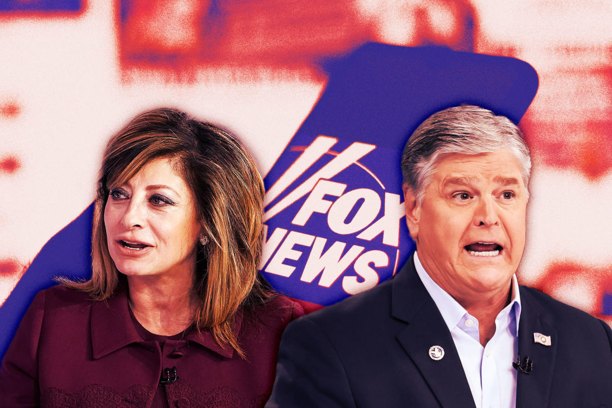 Maria Bartiromo; Sean Hannity Photo illustration by Salon/Getty Images