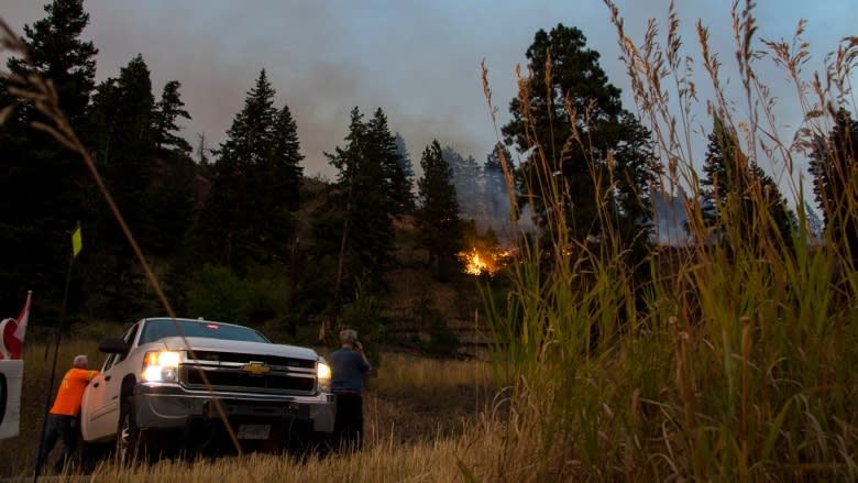 Witness to Monte Lake wildfire believes flicked cigarette butt to blame