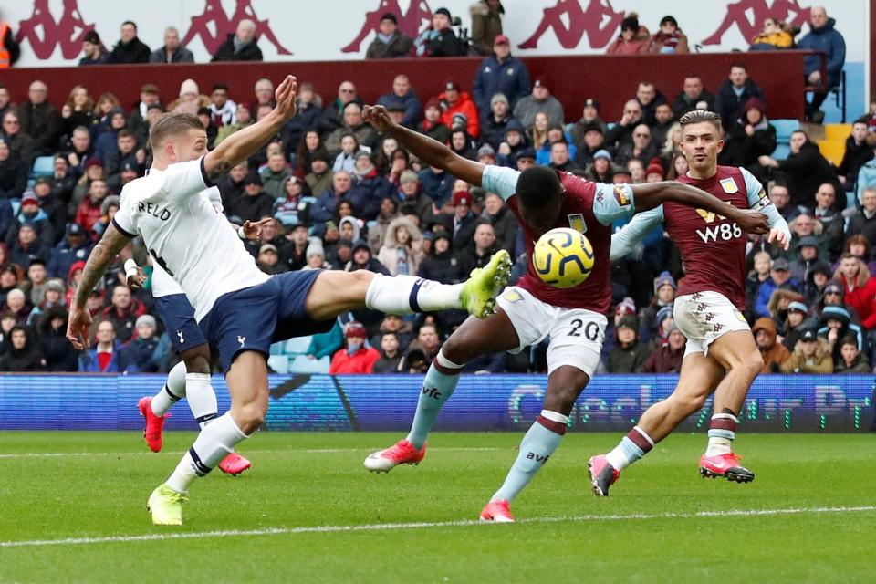 Alderweireld was uncharacteristically jittery (Action Images via Reuters)