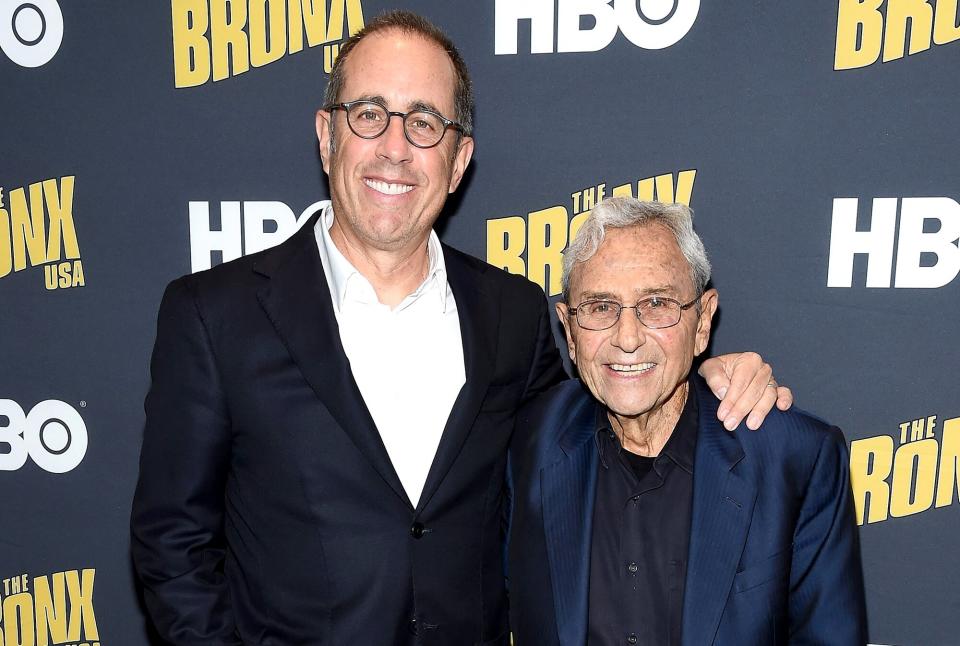 Jerry Seinfeld and George Shapiro