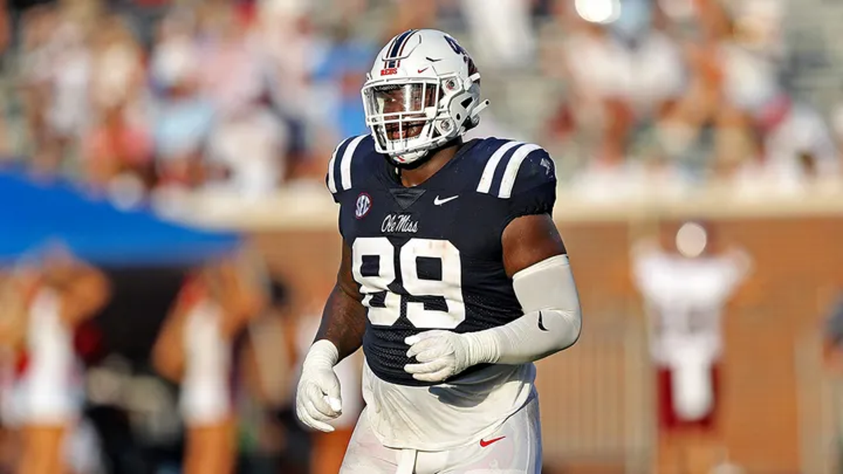 Ole Miss football player DeSanto Rollins  (Justin Ford/Getty Images)