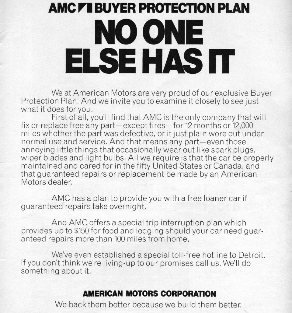 1974 amc gremlin magazine advertisement