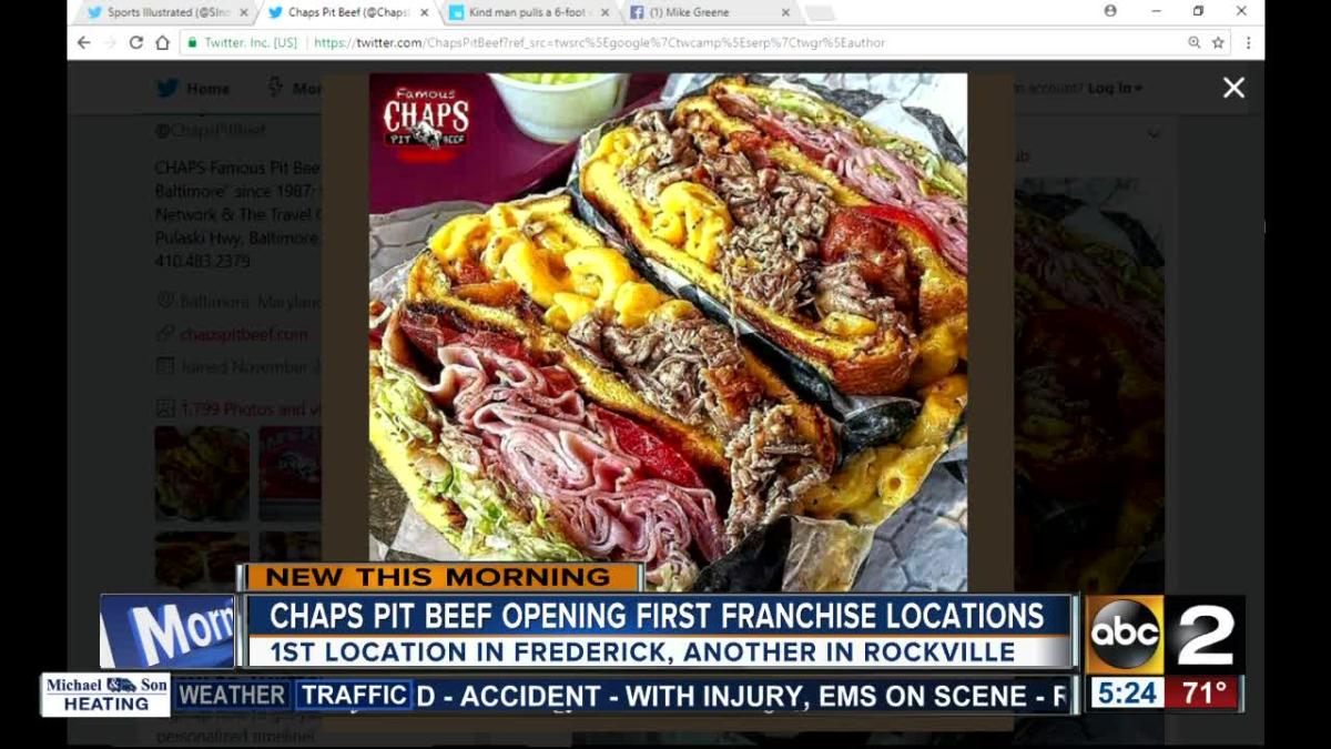 Chaps Pit Beef Opens Location In Frederick 