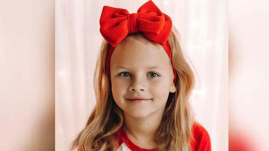 An undated photo of 7-year-old Athena Strand, who went missing from a home in Paradise, Texas, on Nov. 30, 2022. Her body was found two days later, on Dec. 2.  / Credit: Maitlyn Gandy/Facebook