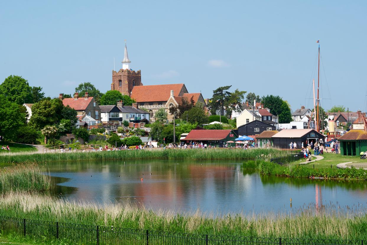 Maldon promenade park, Essex (Alamy/PA)